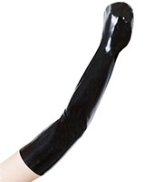 Black Latex Bondage - Fisting Glove