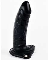 Hollow Latex Penis Dildo - Attachment for Harness