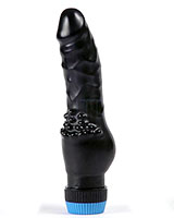 Latex Penis Vibrator - 18,5 cm