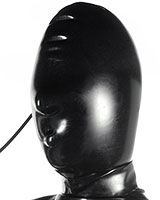 Inflatable Latex Hood with Mouth Breathing Hole