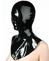 Anatomical Fetisso Latex Hangman's Hood with Nose Holes