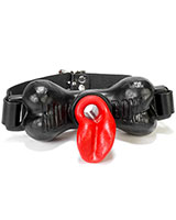 MILKBONE Hollow Gag with Tongue Insert by Oxballs