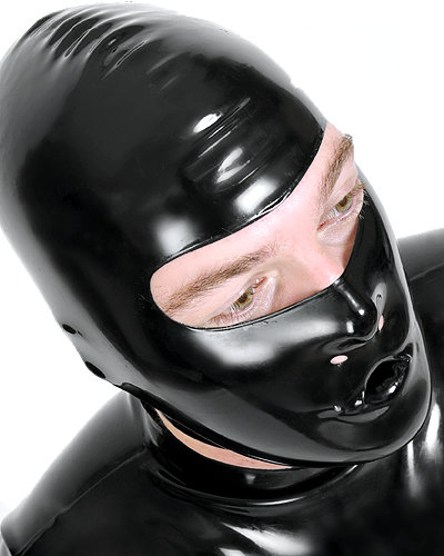 Cunnilingus-Maske aus Latex
