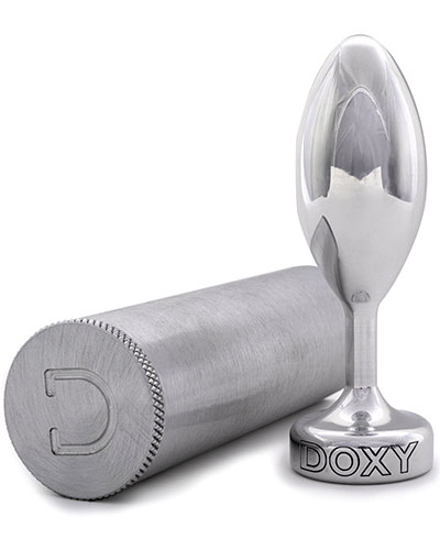 Doxy Glatter Analplug aus Aluminium