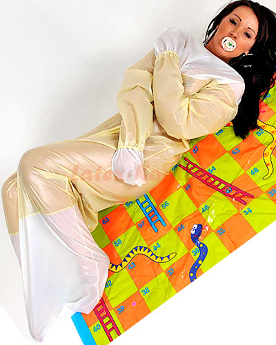 Adult Baby-Schlafsack aus PVC