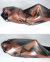 Body-Bag aus PVC mit Reißverschluß - auch mit Wendeschieber