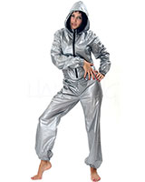 PVC Body Hugging Hooded Overall for Ladies and Gents