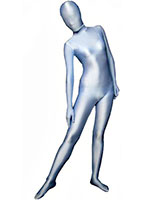 Silverblue Shiny Stretch Zenshin Tights Suit