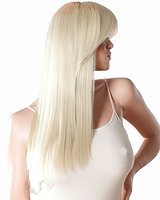 Long Sleek Blonde Wig
