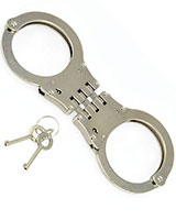 Steel Hand Cuffs with Hinge