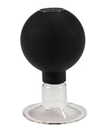 Short Glass Nipple Suction Cup