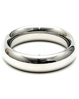Stainless Steel Donut Cockring - 1.5 cm Wide