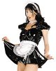 French Maids Dress aus Lack