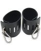 Leather Arm Cuffs with Snap Links - Lockable