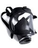 Fire Brigade Gas Mask Made from Synthetic Rubber