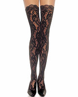 Lace Thigh Highs With Lace Top