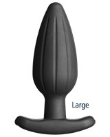 ElectraStim Silicone Noir ROCKER Electro Anal Plug - 3 Sizes