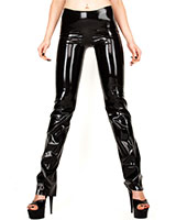 Latexhose - optional auch mit offenem Schritt