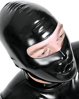 Cunnilingus-Maske aus Latex - zum Schließen ins Bild klicken