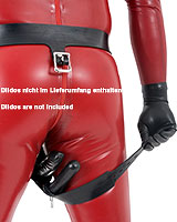 Heavy Rubber Harness for Lockable Plugs - also for Ladies
