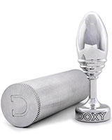 Doxy Ribbed Aluminium Butt Plug - Click Image to Close