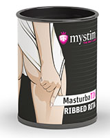 MasturbaTIN RIBBED RITA a Pussy in a Can