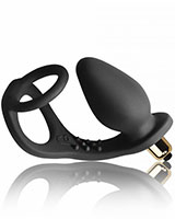 (Bild für) RO-ZEN 7 Speed vibrierendes Buttplug mit Cockring