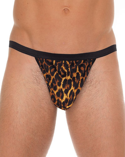 (Bild für) String mit Leopardenmuster