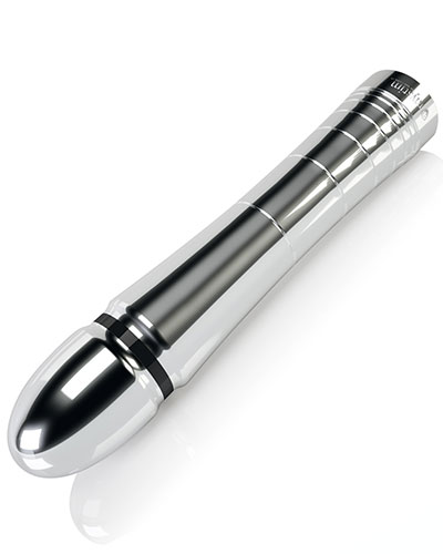 GLOSSY GLEN Dildo aus Aluminium für E-Stim