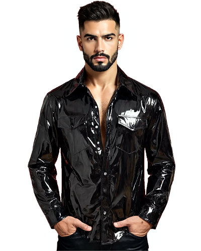 (Bild für) Herren-Shirt aus Lack