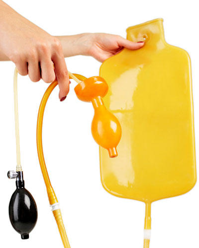 (Bild für) Aufpumpbarer Klistierplug aus Latex