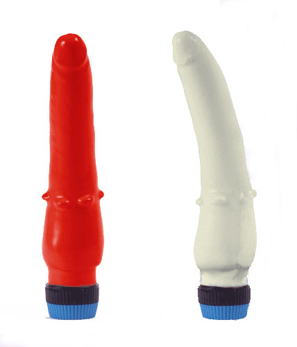 Analvibrator aus Latex - 18 cm