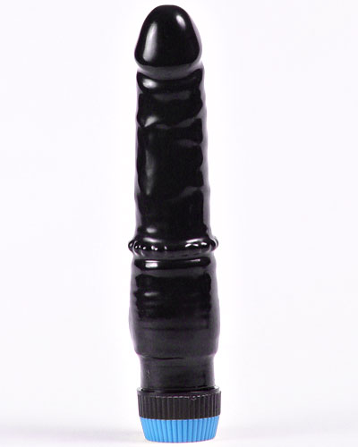 (Bild für) Penisvibrator aus Latex - 18 cm
