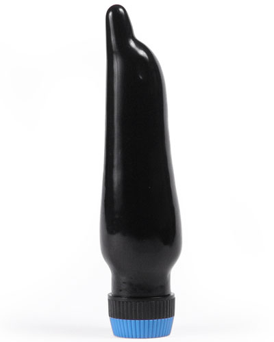 Delfinvibrator aus Latex - 17 cm