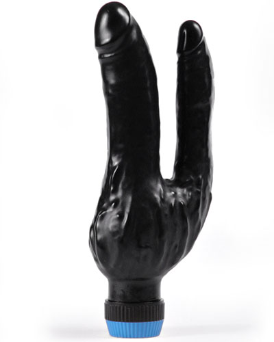 (Bild für) Doppelvibrator aus Latex
