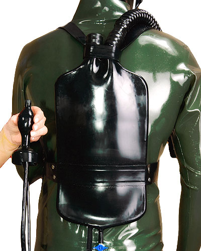 Urinrucksack aus Latex