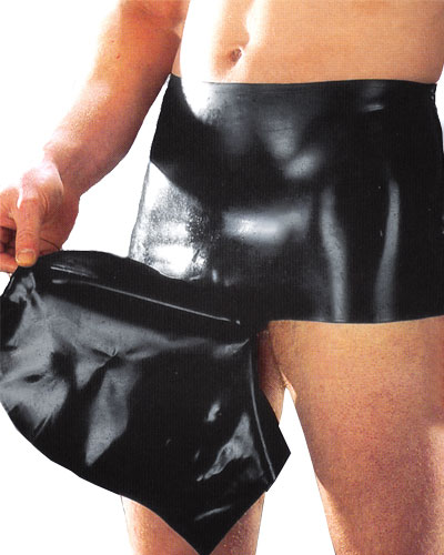 (Bild für) Pussycat-Slip aus Latex mit Haube