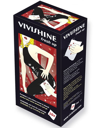 VIVISHINE fresh up - 10 Feuchttücher (1,65 €/1 Tuch)