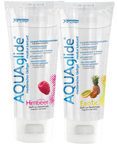(Bild für) AQUAglide mit Fruchtgeschmack - 100 ml (110 €/1L)
