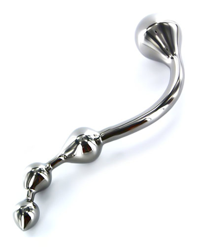 (Bild für) MULTI-STIM Pleasure Wand - Edelstahldildo