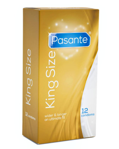 (Bild für) Pasante KING SIZE - 12 extra große Kondome (0,41 € / Stck.)