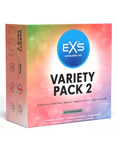 EXS VARIETY PACK 2 - 48 Kondome (0,37 € / Stck.)