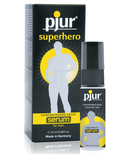 pjur SUPERHERO Delay Serum - 20 ml (895 €/1L)