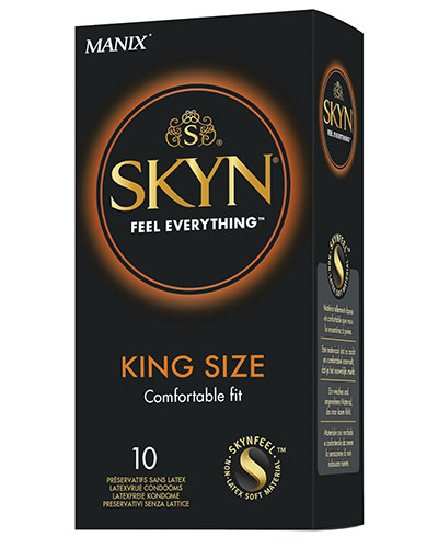 (Bild für) Manix SKYN KING SIZE 10 latexfreie Kondome (1,99 € / 1 Stck.)