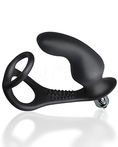 (Bild für) RO-Zen Pro vibrierendes Buttplug mit Cockring - wiederaufladbar