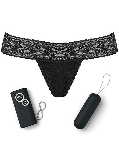 (Bild für) SECRET PANTY Stringtanga mit ferngesteuertem Vibrator