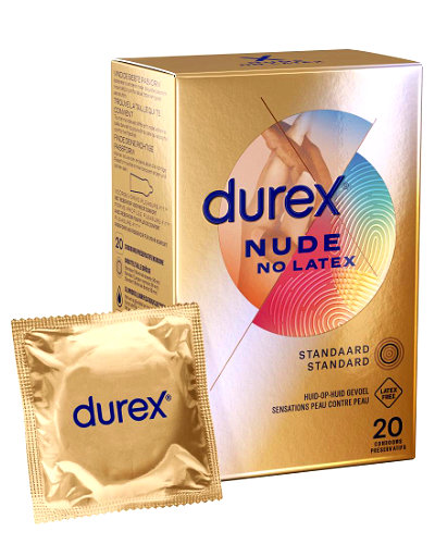 (Bild für) Durex NUDE 20 latexfreie Kondome (1,48 € / 1 Stck.)