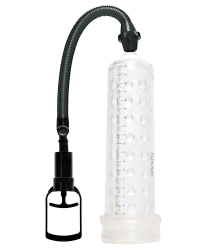 (Bild für) Power Massage Pump - Penispumpe mit Massagenoppen