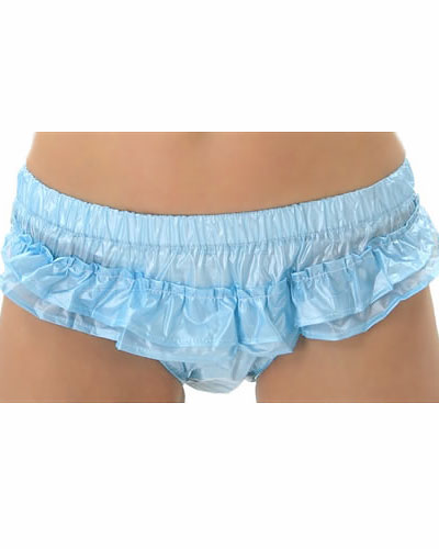(Bild für) Minislip aus PVC mit Rüsche