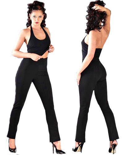(Bild für) Stretch-Hose mit Reißverschluß